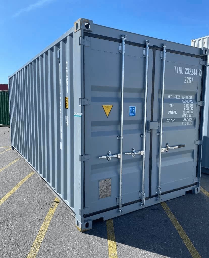 Cargo Container at the Shipyard — Port Macquarie Tilt Tray Towing in Wauchope, NSW