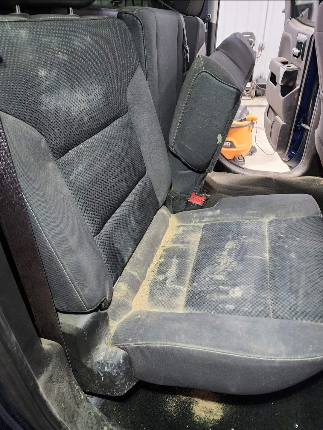 Upholstery Before
