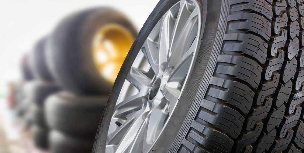 Tyre Display in the Shop — Complete Tyre Management Services in Paget, QLD