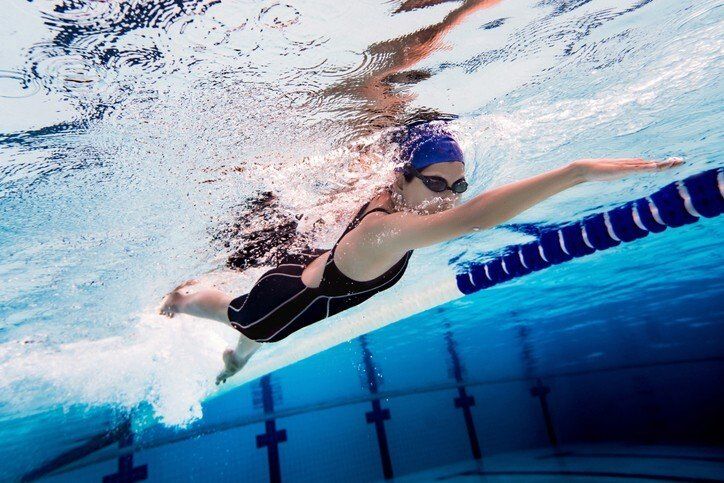 A swimmer