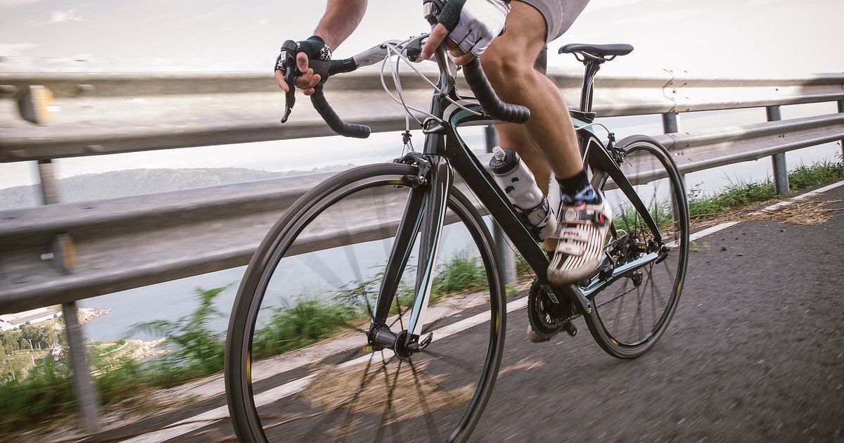 A cyclist