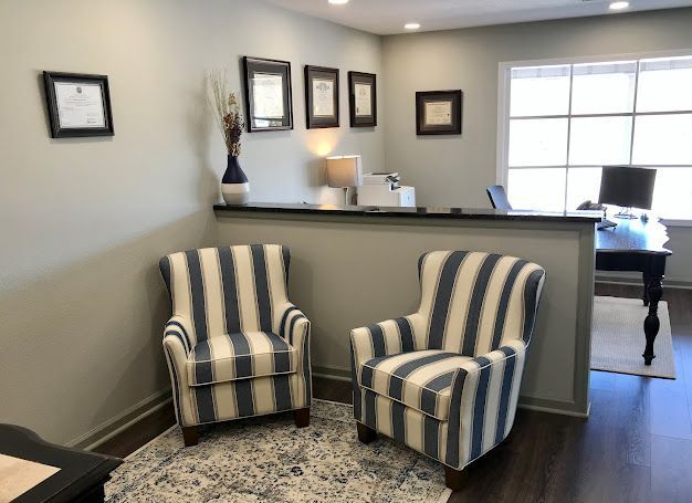 Arranging room and office of Moffitt Family Funeral Care