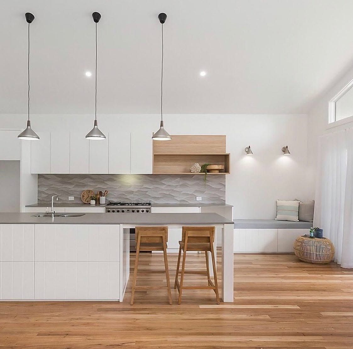 Bright Modern Open-plan Kitchen in Newcastle