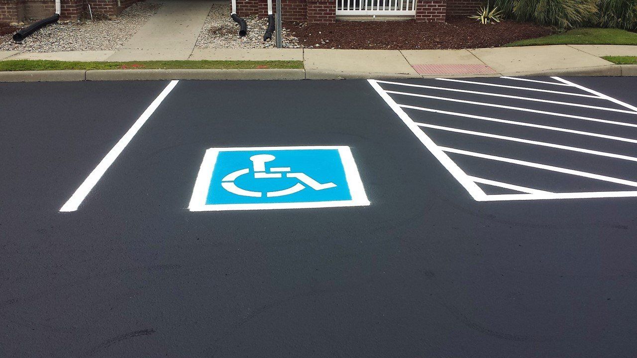Handicap Parking Sign — Norfolk, VA — Branche Industries