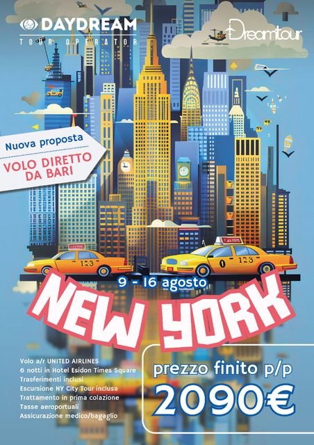 New York ad Agosto Agenzia Viaggi Resta Corato (BA)