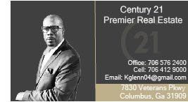 Image of a sample design for Century 21 Premier Real Estate business card