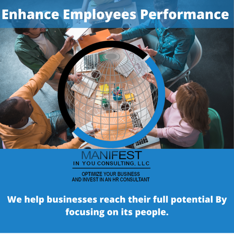 Image of a sample design for helping enhance employees performance flyer