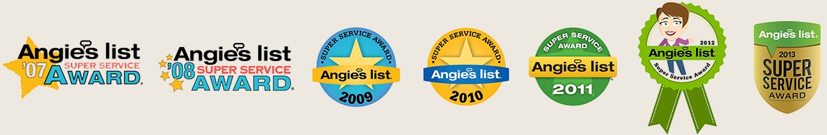 Angies List Super Service Awards