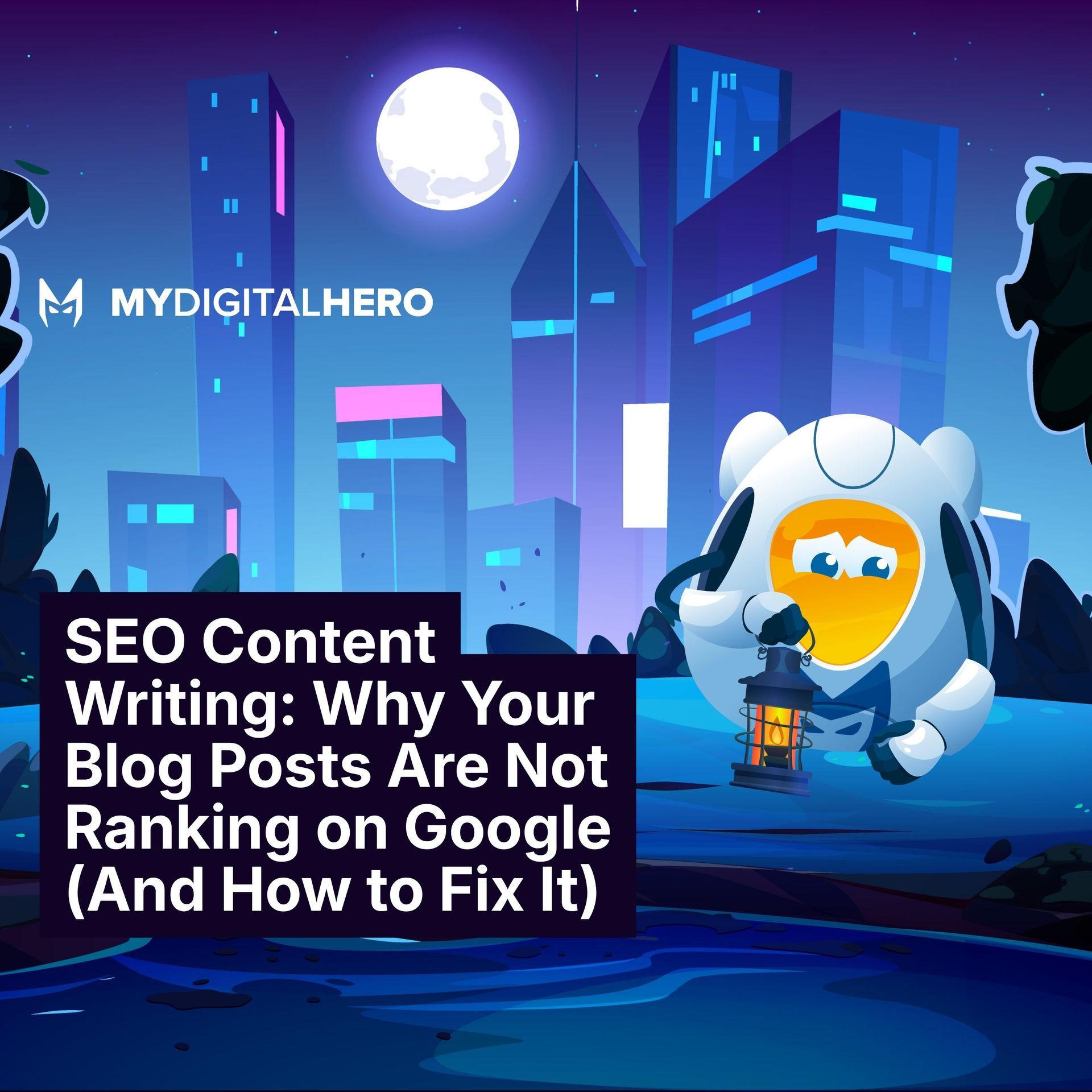 SEO content writing explained: six reasons decent blog posts never rank on Google, and how to fix every one of them without starting again.
