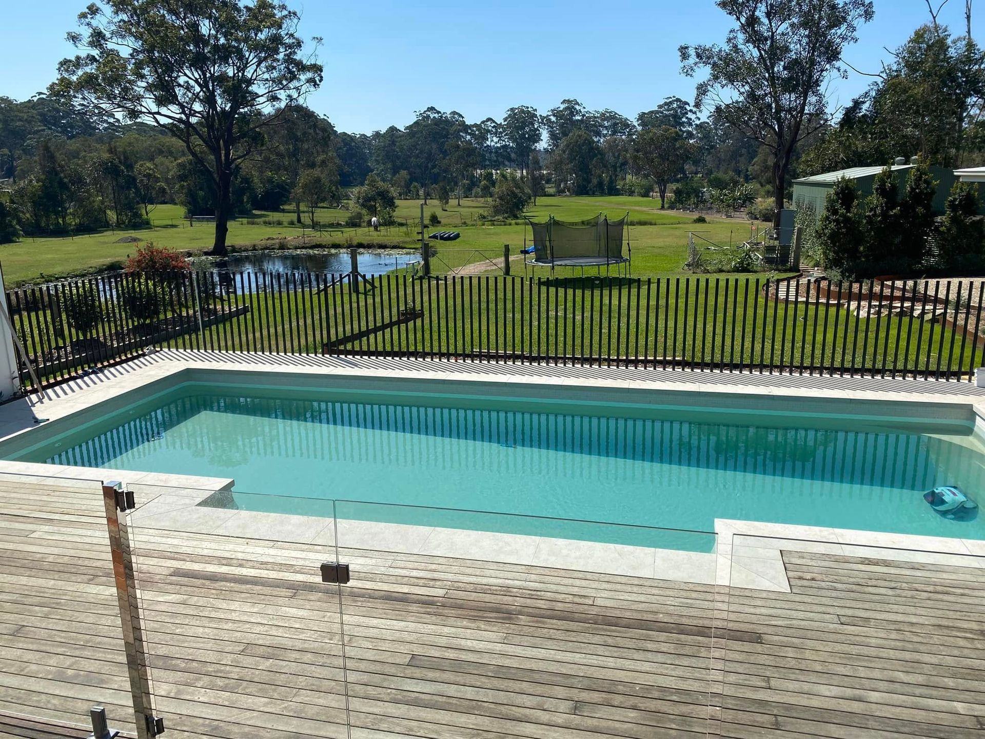 Pool Builder In Coffs Harbour Showing Backyard Pool