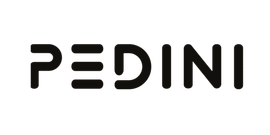Logo PEDINI nero su sfondo bianco