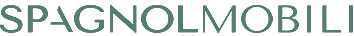 Logo SPAGNILMOBILI in testo verde su sfondo bianco
