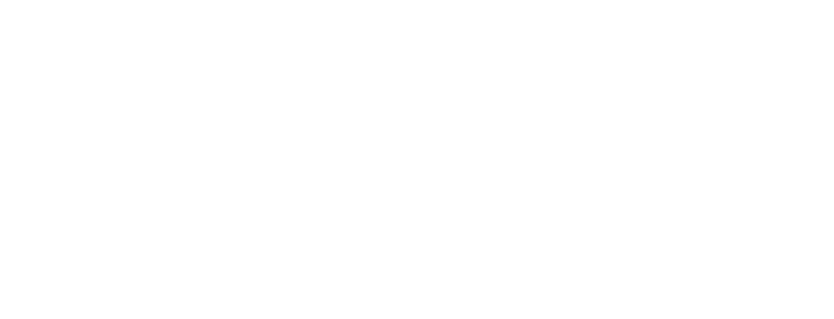 White logo that says