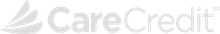 The CareCredit logo featuring three stylized leaves followed by the brand name in a light font.