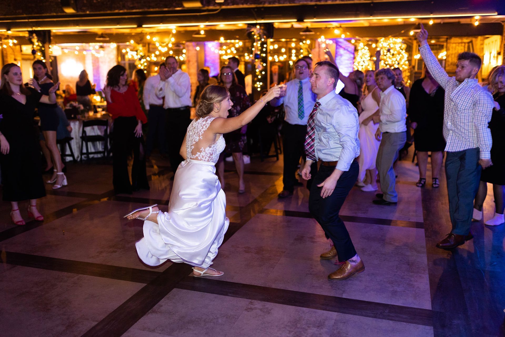 Fun on the dance floor at the Gage in Milwaukee Wisconsin