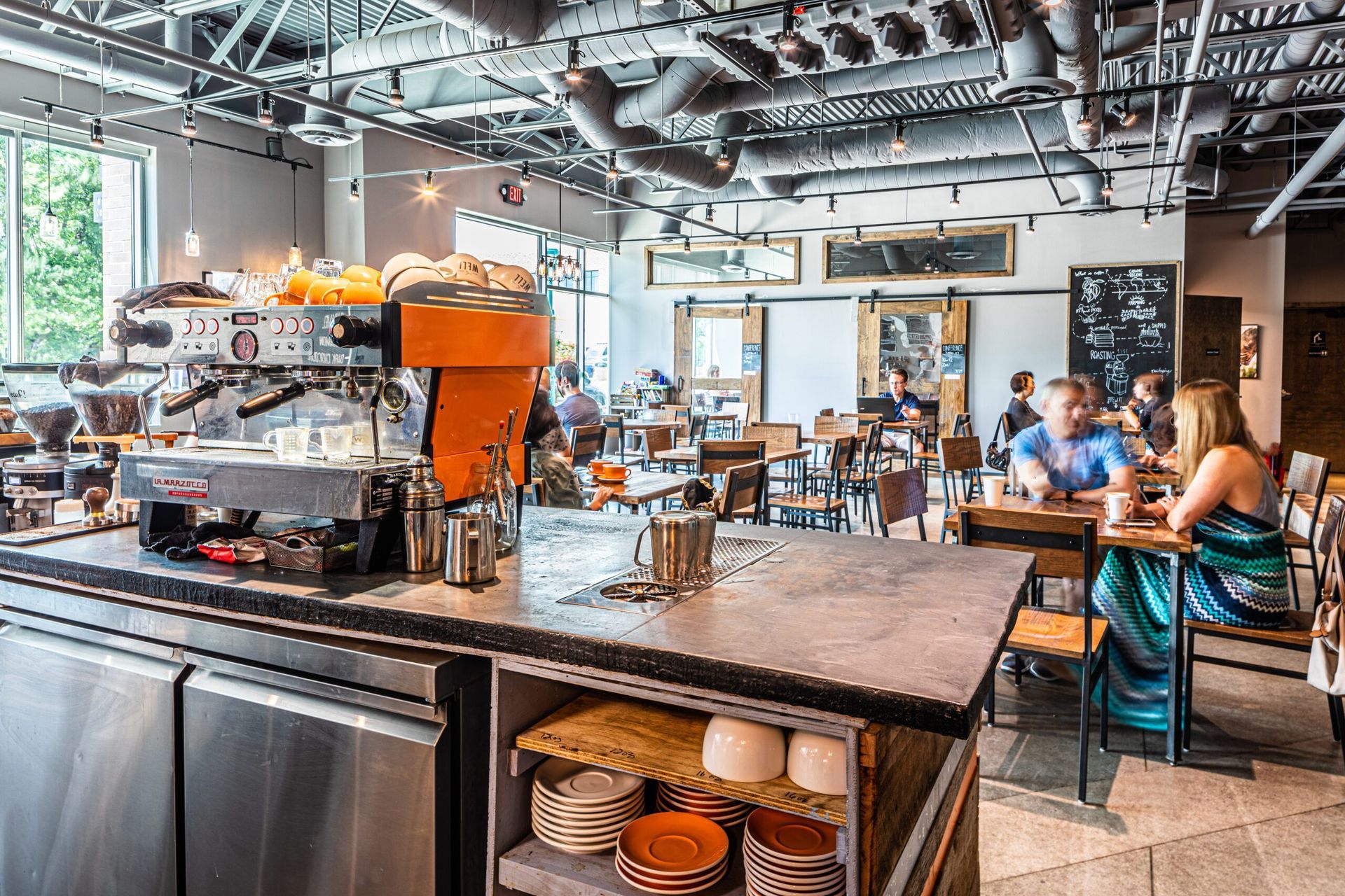 the well serves amazing coffee, pastries and digs wells around the world with some of the profits