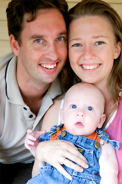 Family of three