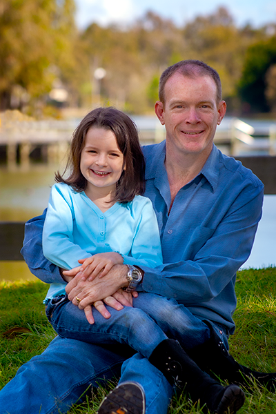 Father and daughter