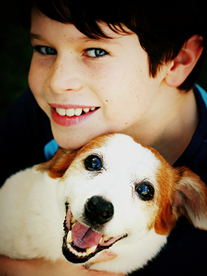 A boy's best friend