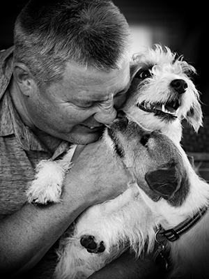 A man's full heart