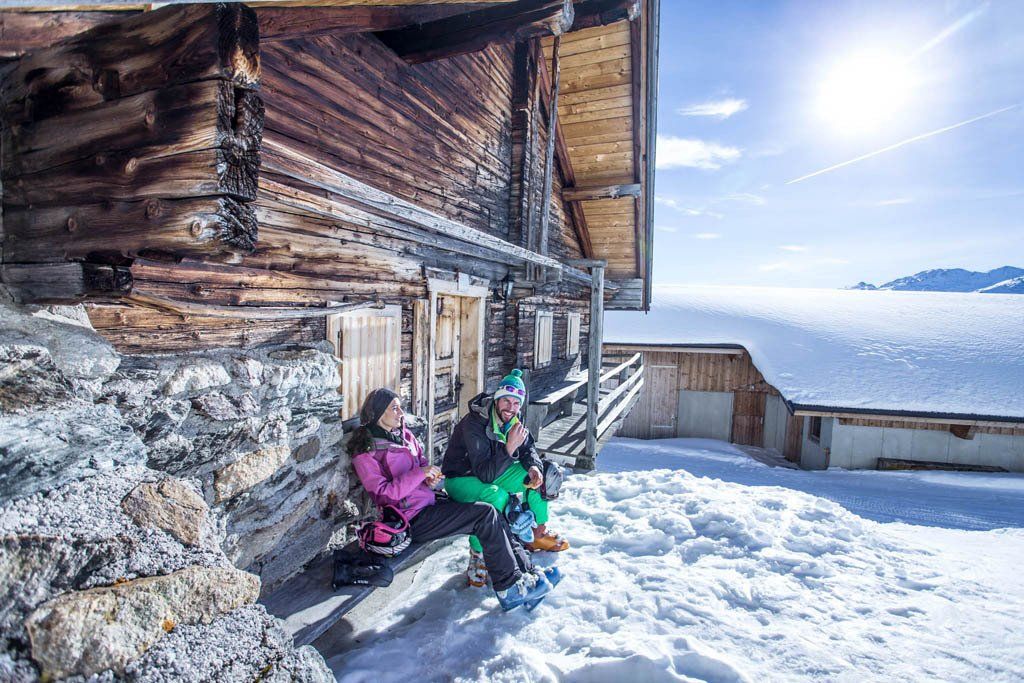 Winter Skihütte