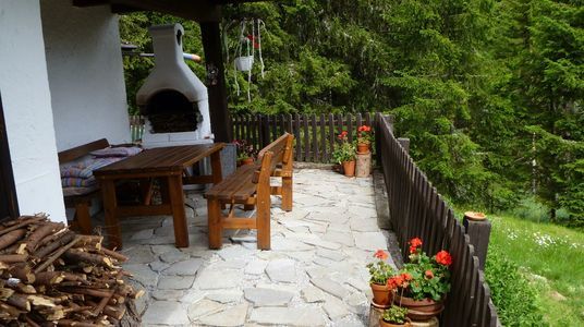 Terrasse Ausspannalm
