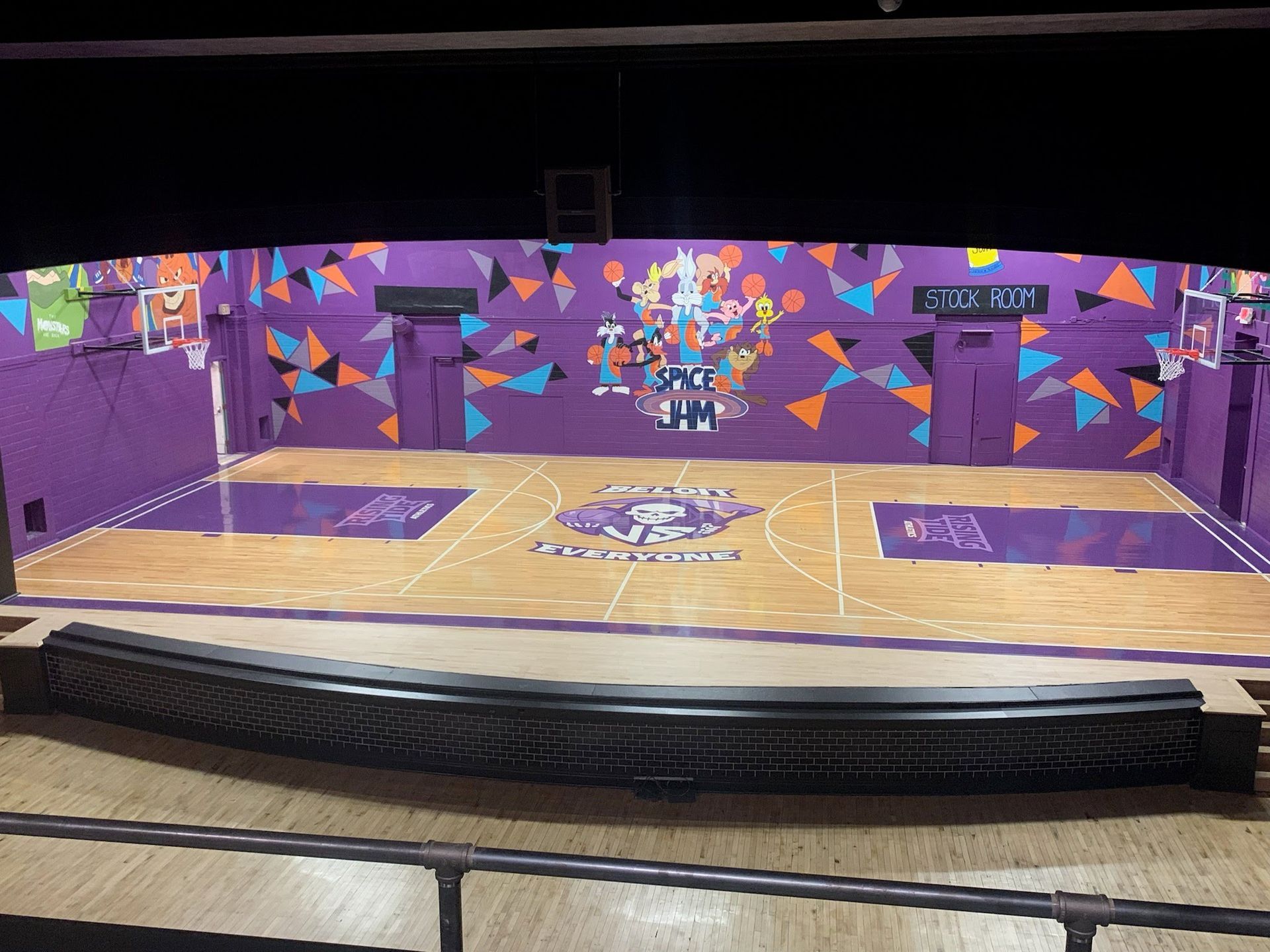 The Rising Tide Center Purple Gymnasium