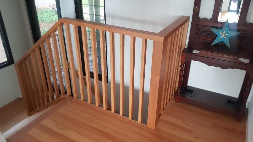 Wooden Staircase — Brisbane, QLD — Stairway Solutions 