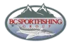 BC Sportfishing Group logo with mountain silhouette and a fishing rod over a salmon