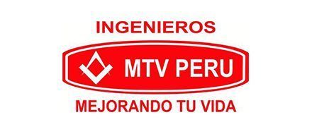 Logo rojo y blanco de MTV Peru con el texto “Ingenieros” y “Mejorando tu vida”