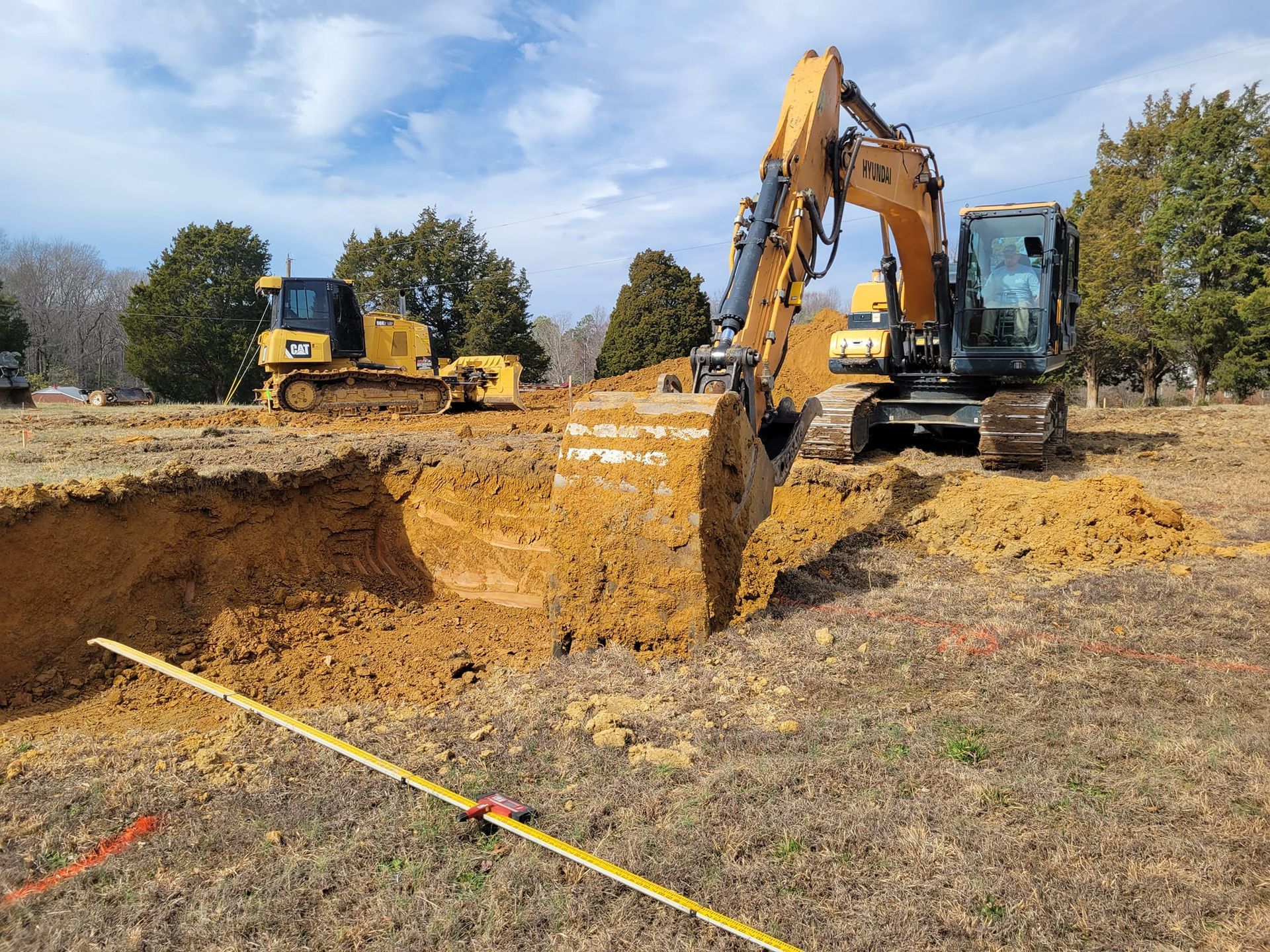land clearing, land grading services Goochland va, site clearing, construction management