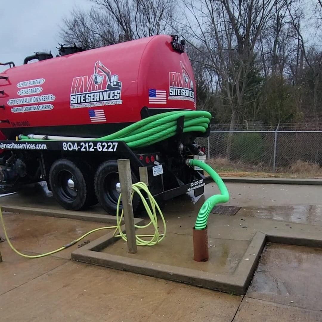 septic system installation, septic services, richmond septic company, residential septic repair, septic tank company