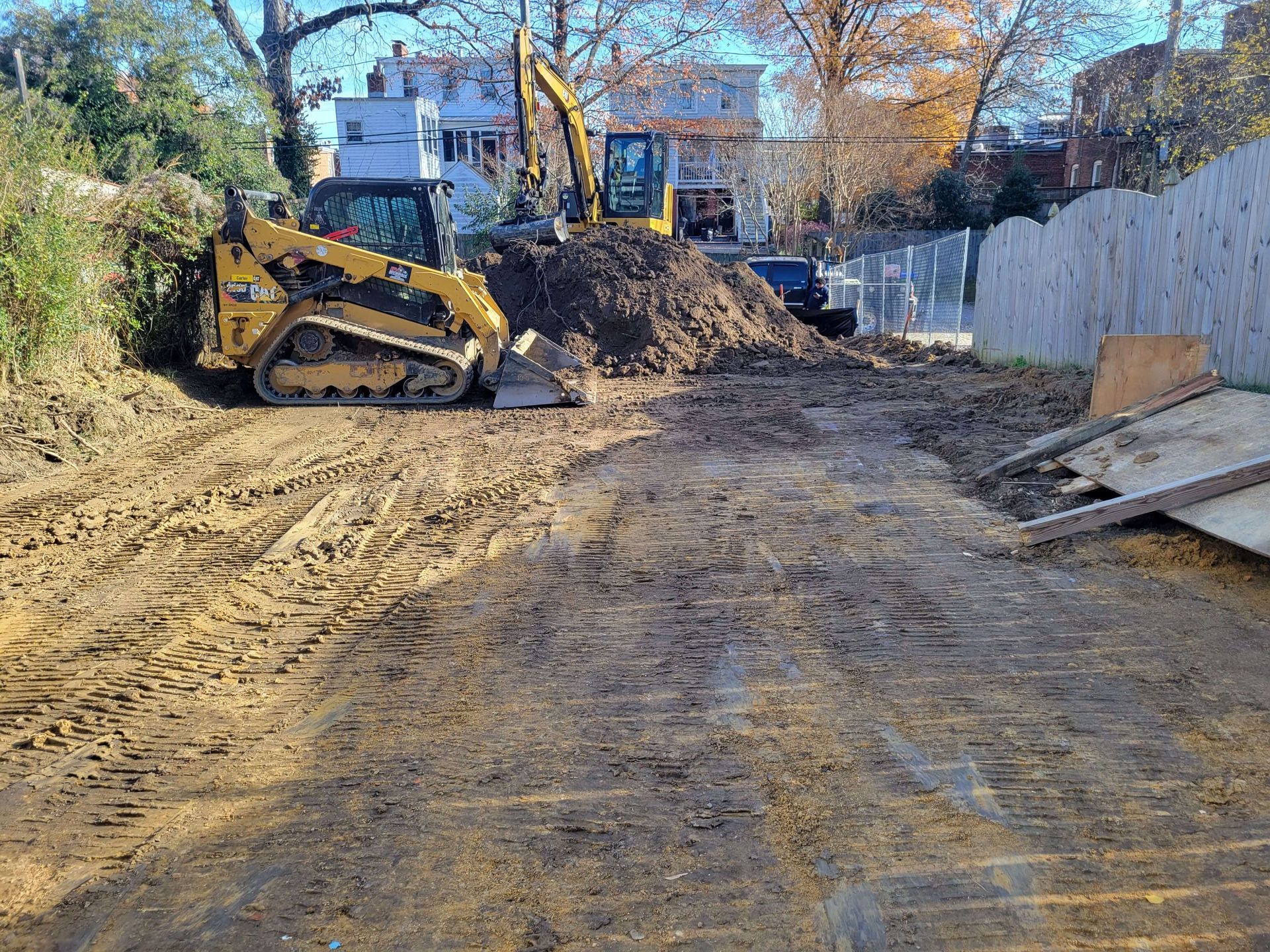 land clearing and grading services richmond va, site grading, site clearing, land development