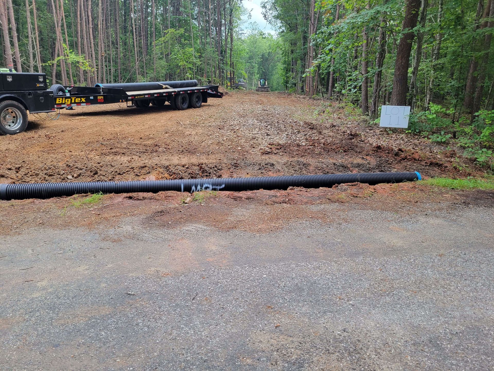 land clearing and grading richmond, land clearing richmond va, site clearing, site grading in richmond, land clearing service