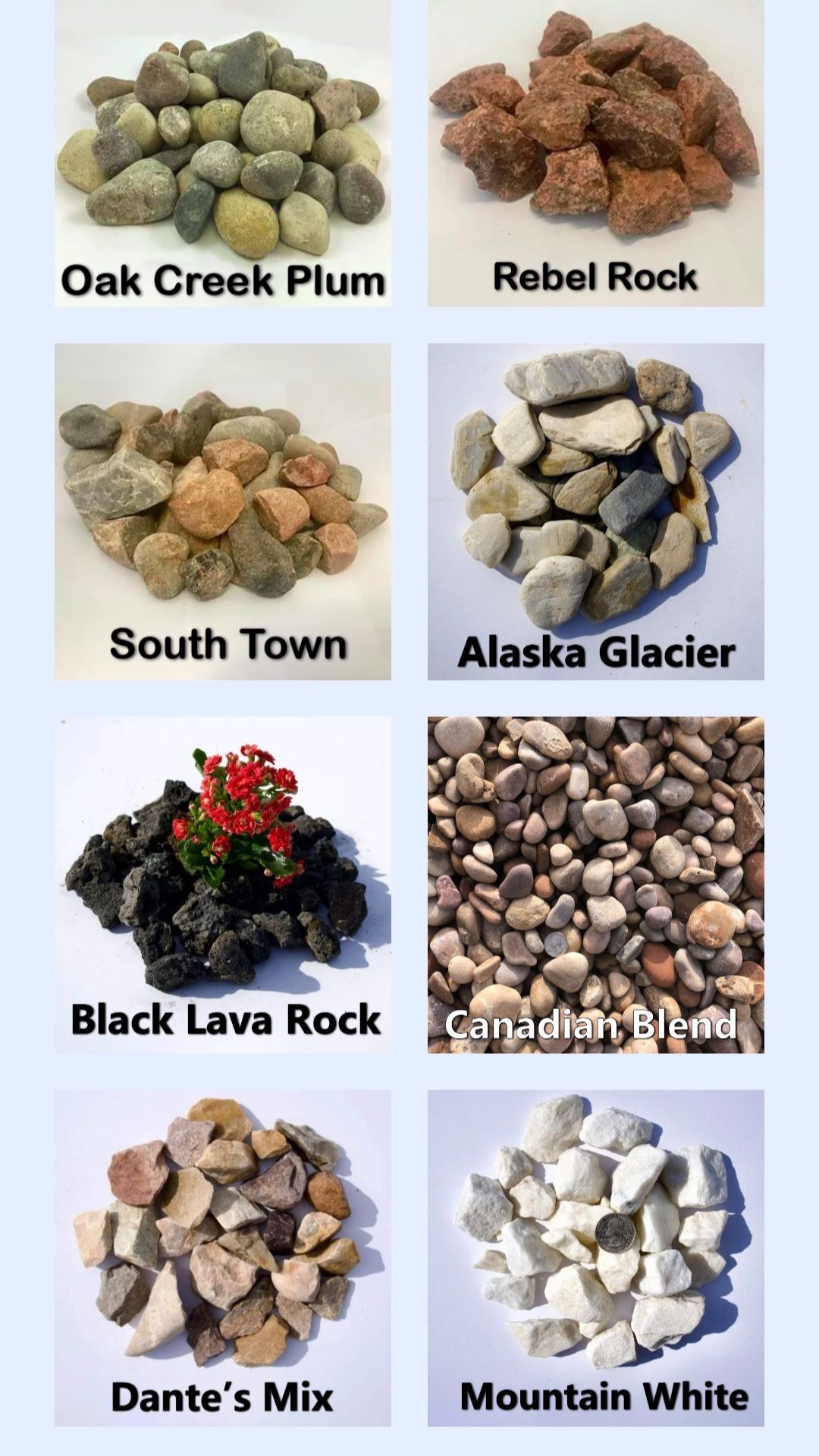 Decorative Landscape Rock Delivery in Salt Lake City | Mark's Lawn and Garden