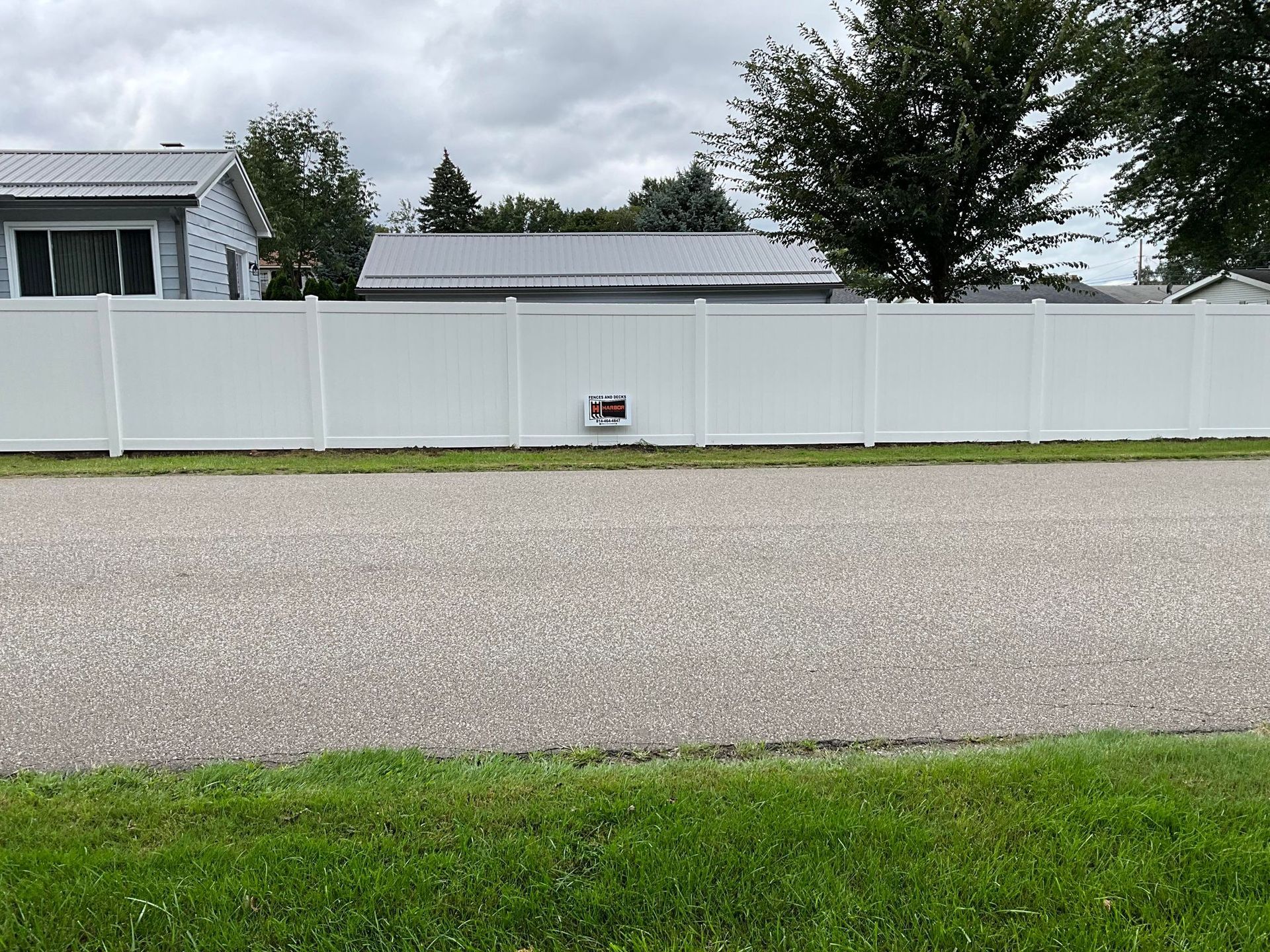 House With Fences - Erie, PA - Harbor Fence Co.