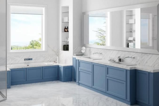 A bathroom remodel in Denver, CO by Pristine Improvement
