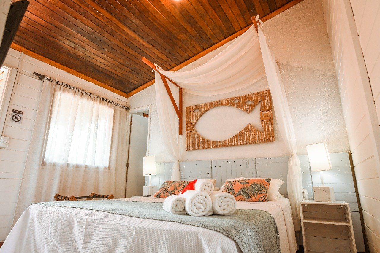 Quartos Pousada Pedra do Mar - Ecocharme
