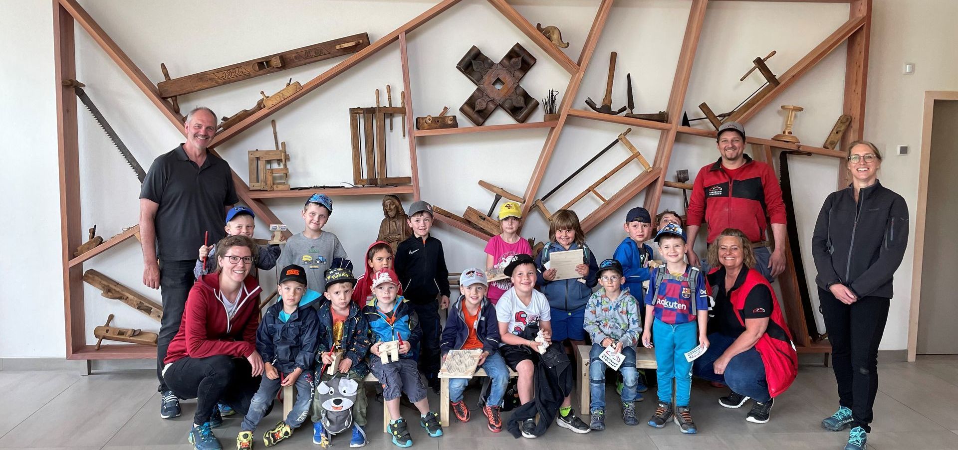 Besuch aus dem Kindergarten