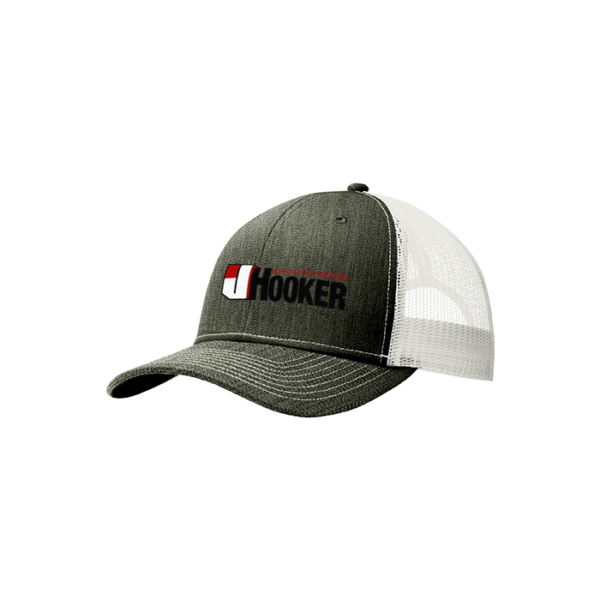 Snapback Hat – Charcoal/White