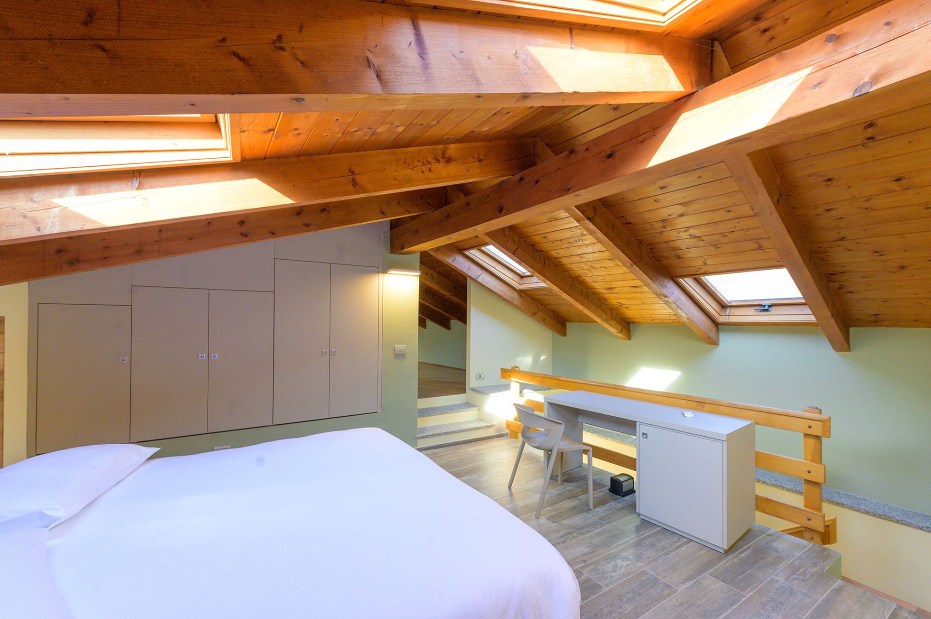 Plafond en bois