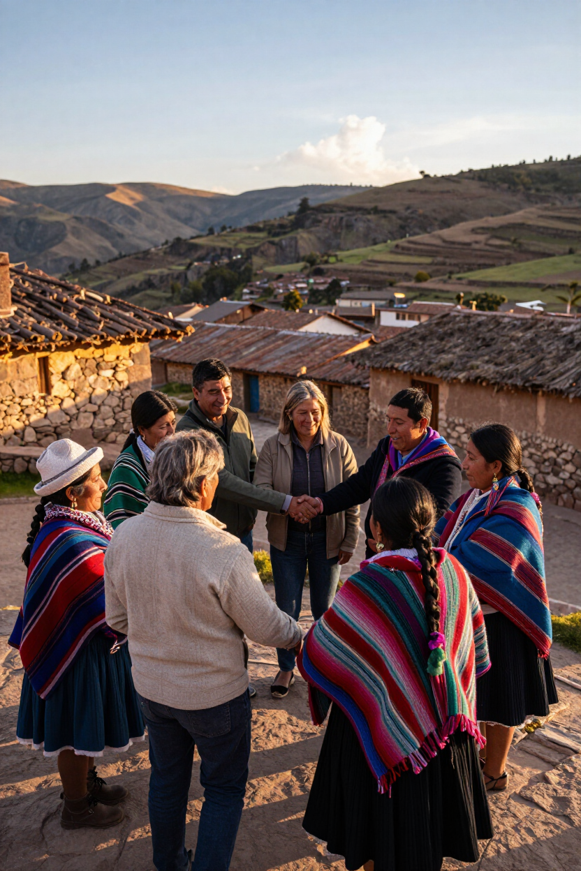 Turismo responsable con comunidades andinas en Perú