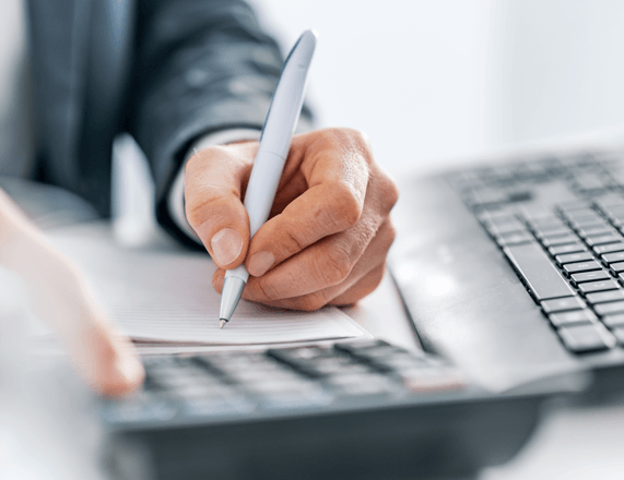 Office Worker Doing Paper Work — East Stroudsburg, PA — Managed Solutions Office Worker Doing Paper Work — East Stroudsburg, PA — Managed Solutions