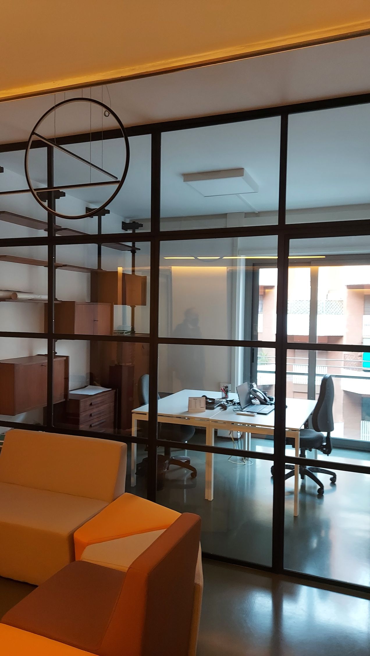 vetrate interne in ufficio