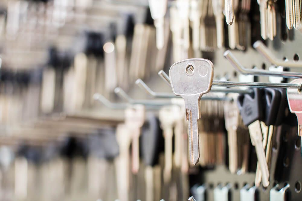 Keys Hanging on a Wall in a Shop — Coast 2 Coast Locksmiths in Buderim, QLD