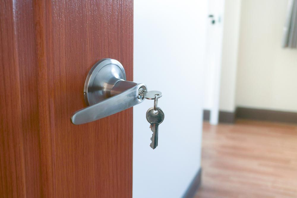 Metal Door Knob And Keys — Coast 2 Coast Locksmiths in Buderim, QLD