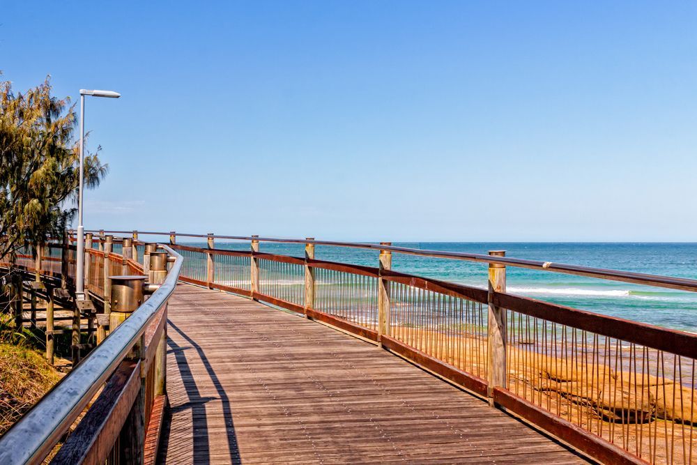 Caloundra Boardwalk Connects to Beach — Coast 2 Coast Locksmiths in Caloundra, QLD