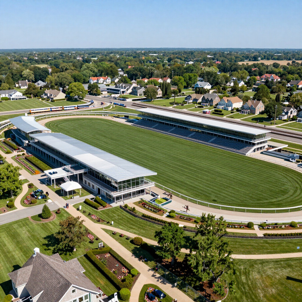 Belmont Park redevelopment in Elmont, Nassau County, New York