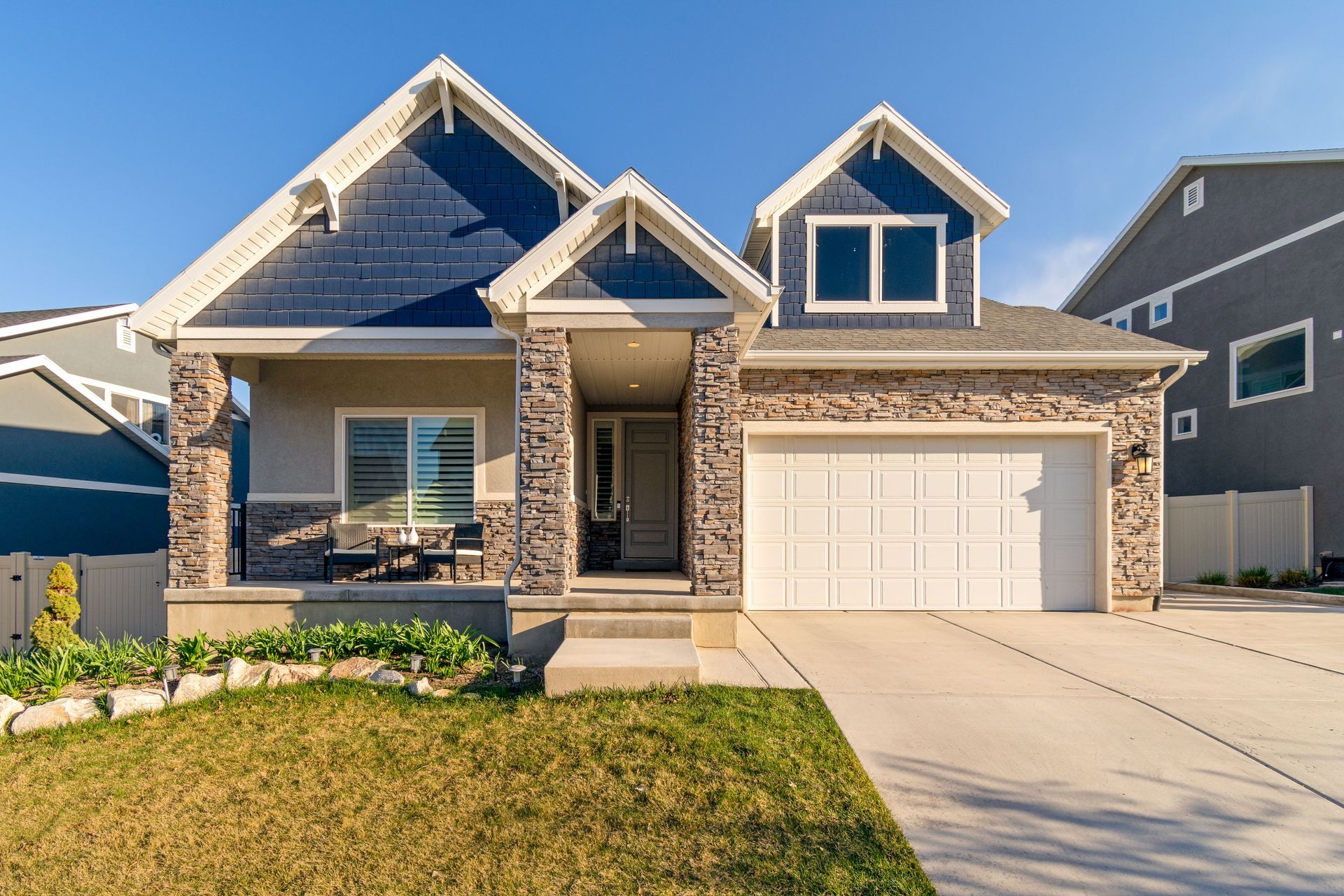 A charming modern suburban home