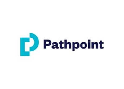 Pathpoint logo with teal “P” icon and dark blue text on a white background